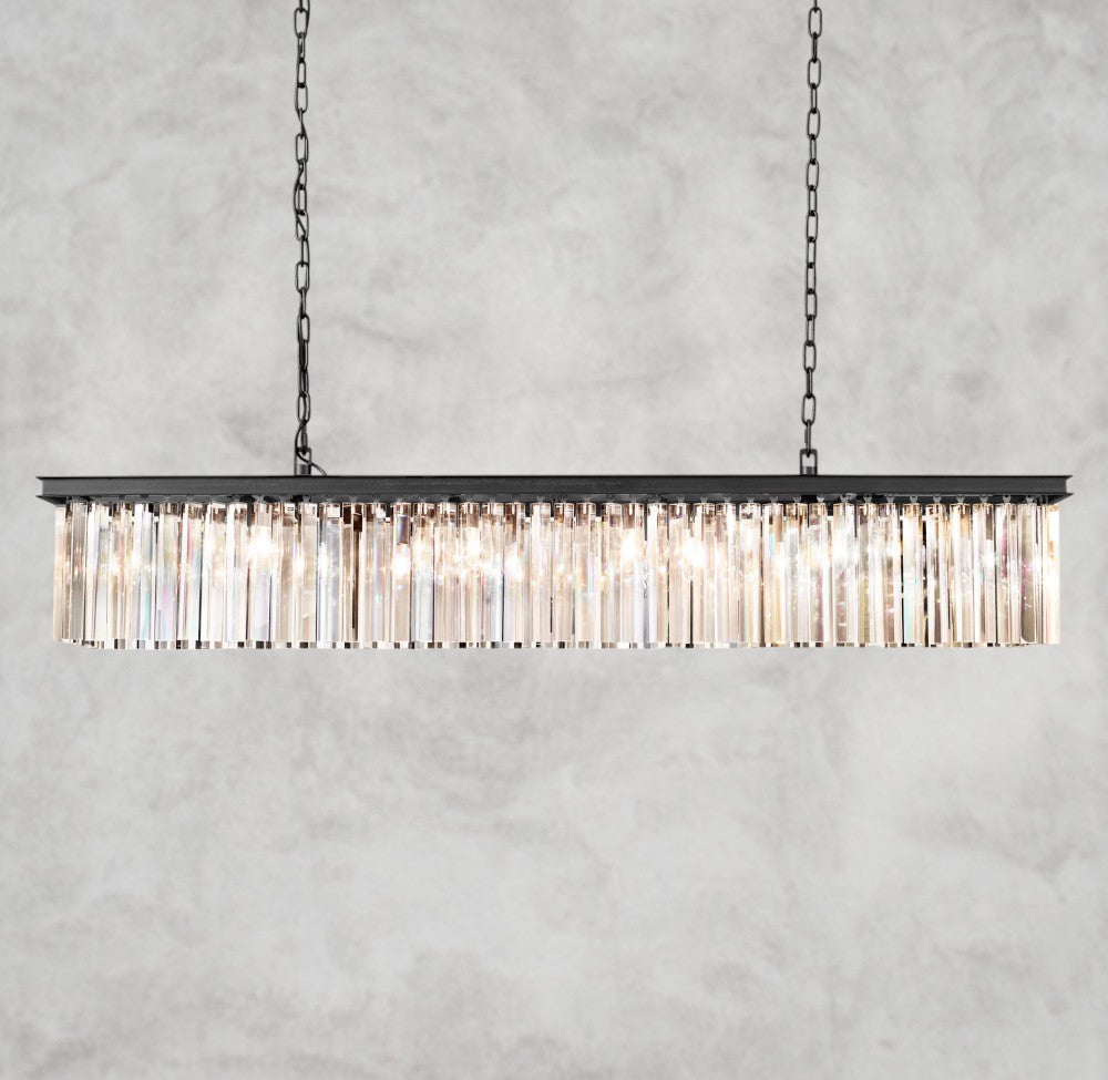 Rhys Rectangular Chandelier 49", 60"